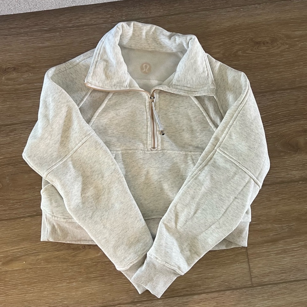 Lululemon Scuba Half Zip Sweater